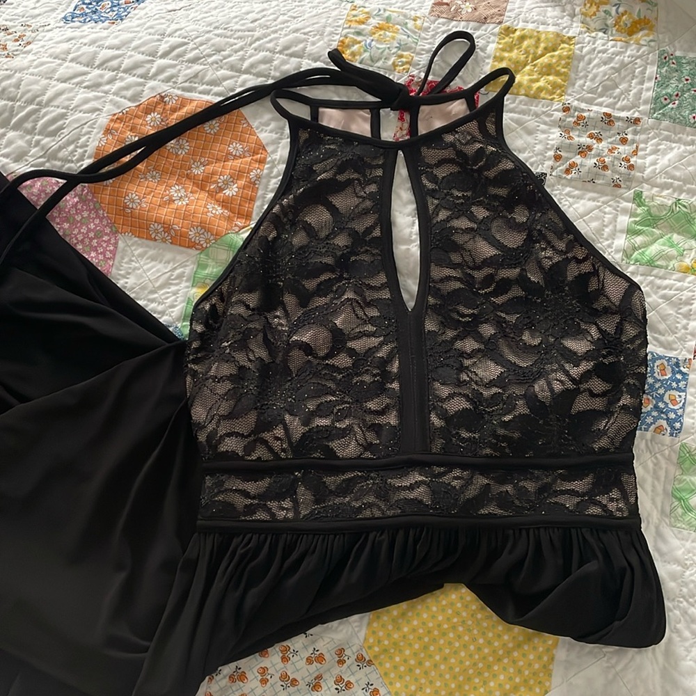 Morgan & Co black dress
